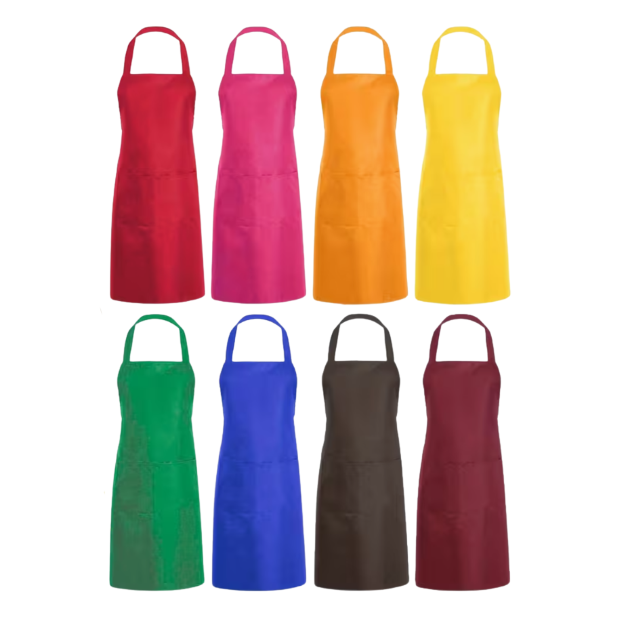 DELANTAL COMERCIAL DE COLORES