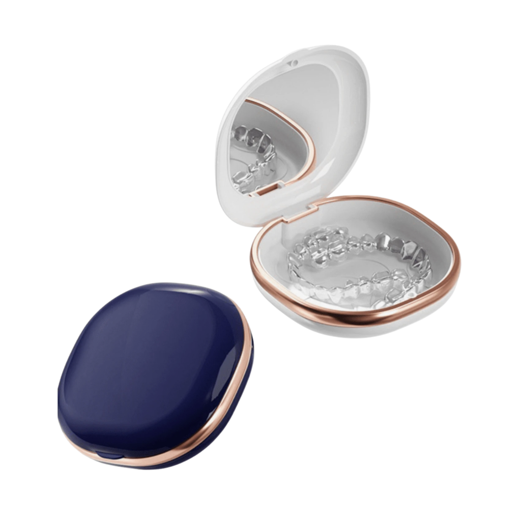 CAJA DE ALMACENAMIENTO PORTÁTIL PARA INVISALIGN CON ESPEJO